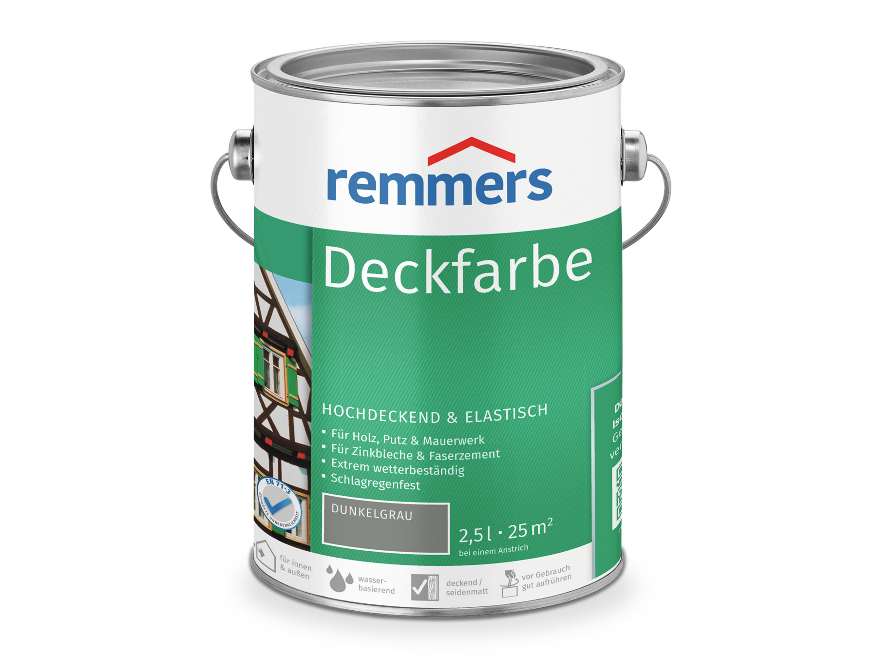 Remmers Deckfarbe Wetterschutzfarbe 2,5 l