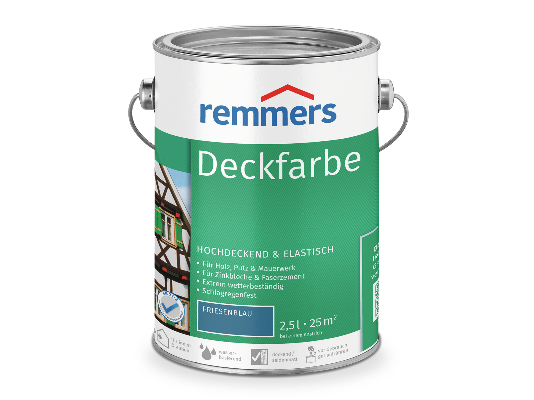 Remmers Deckfarbe Wetterschutzfarbe 2,5 l