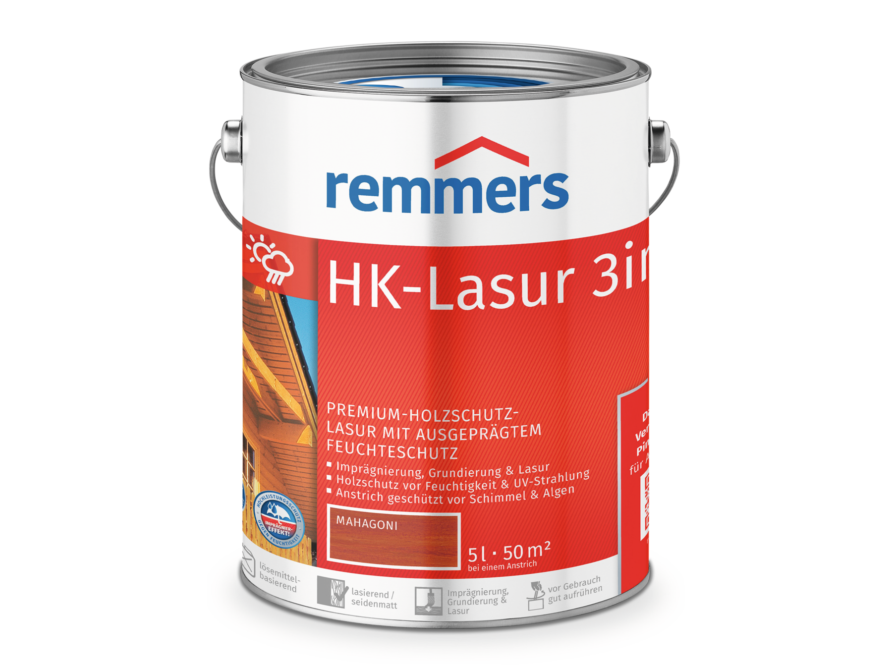 Remmers HK-Lasur 3in1 Holzlasur 5 l
