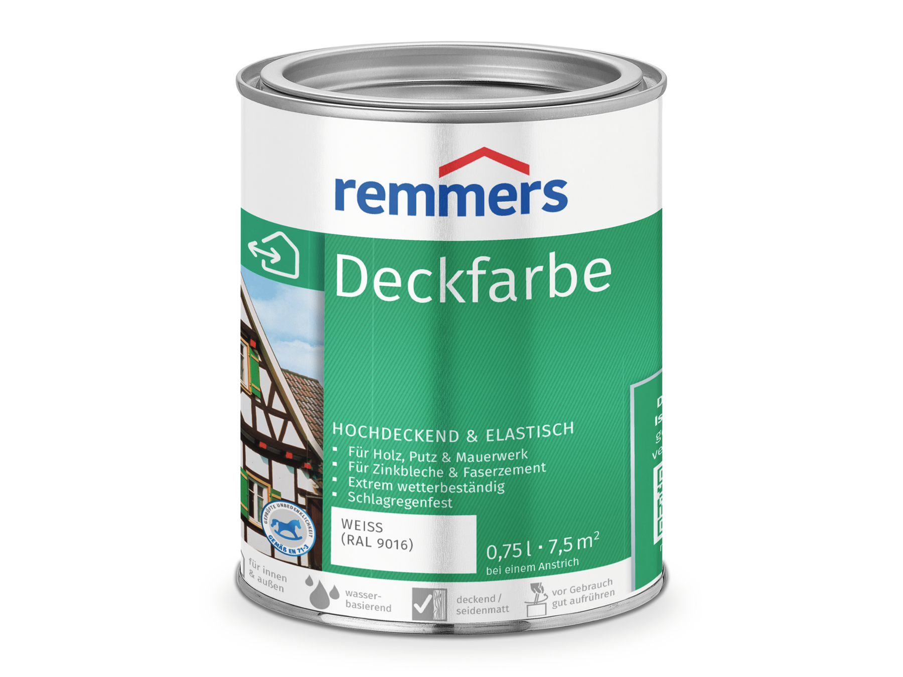 Remmers Deckfarbe Wetterschutzfarbe 0,75 l