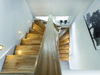Wooden stairs hallway