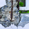 Beton mit Riss Beton mit Riss
