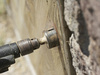 Exploratory drilling wall