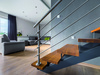 Living room wooden staircase Living room wooden staircase